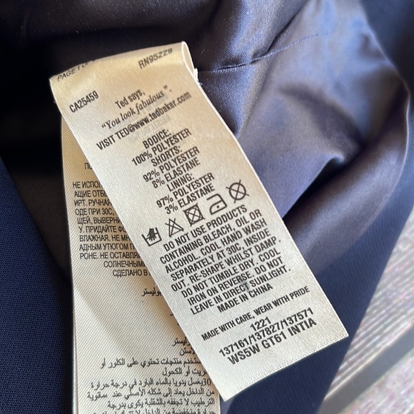 TED BAKER | Intia Peony Playsuit - Picture 12 of 12